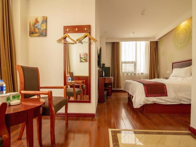 GreenTree Inn TianJin Meijiang Convention&Exhibition Center Express Hotel Exterior foto