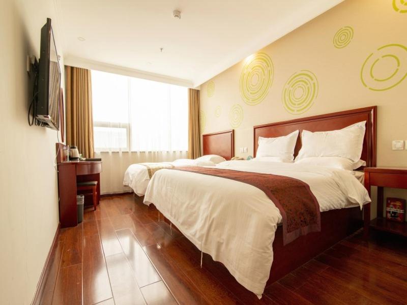 GreenTree Inn TianJin Meijiang Convention&Exhibition Center Express Hotel Exterior foto