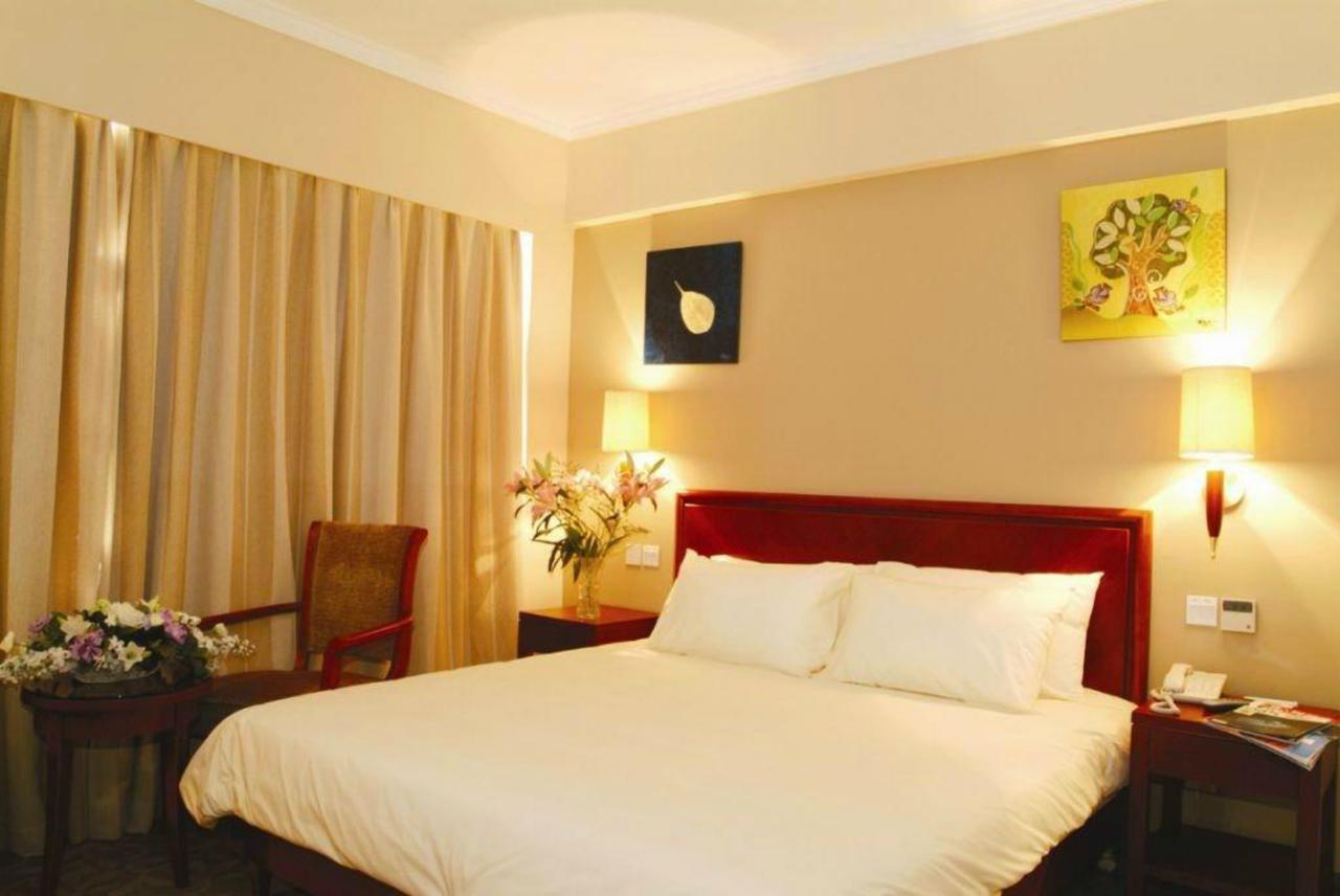 GreenTree Inn TianJin Meijiang Convention&Exhibition Center Express Hotel Exterior foto