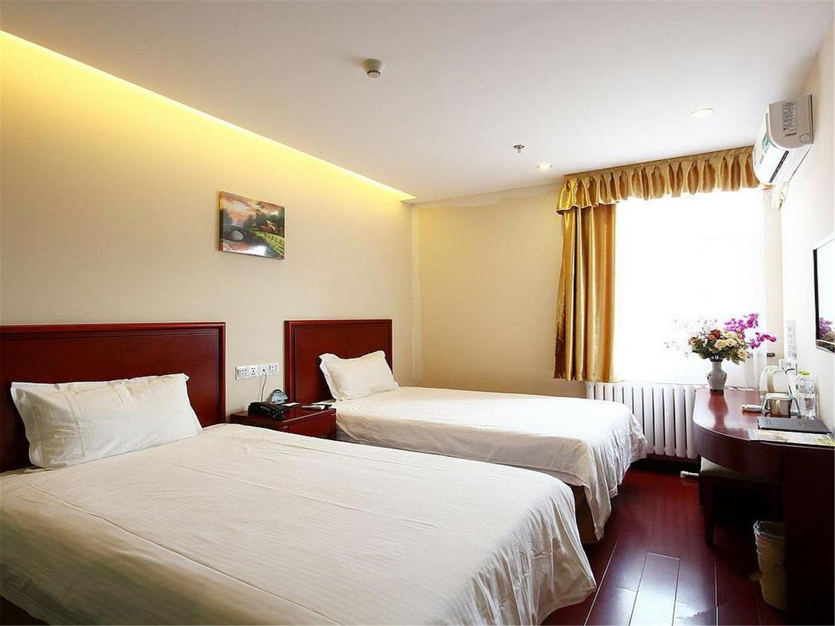 GreenTree Inn TianJin Meijiang Convention&Exhibition Center Express Hotel Exterior foto