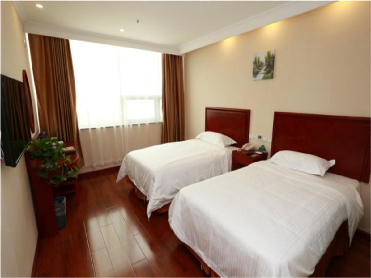 GreenTree Inn TianJin Meijiang Convention&Exhibition Center Express Hotel Exterior foto